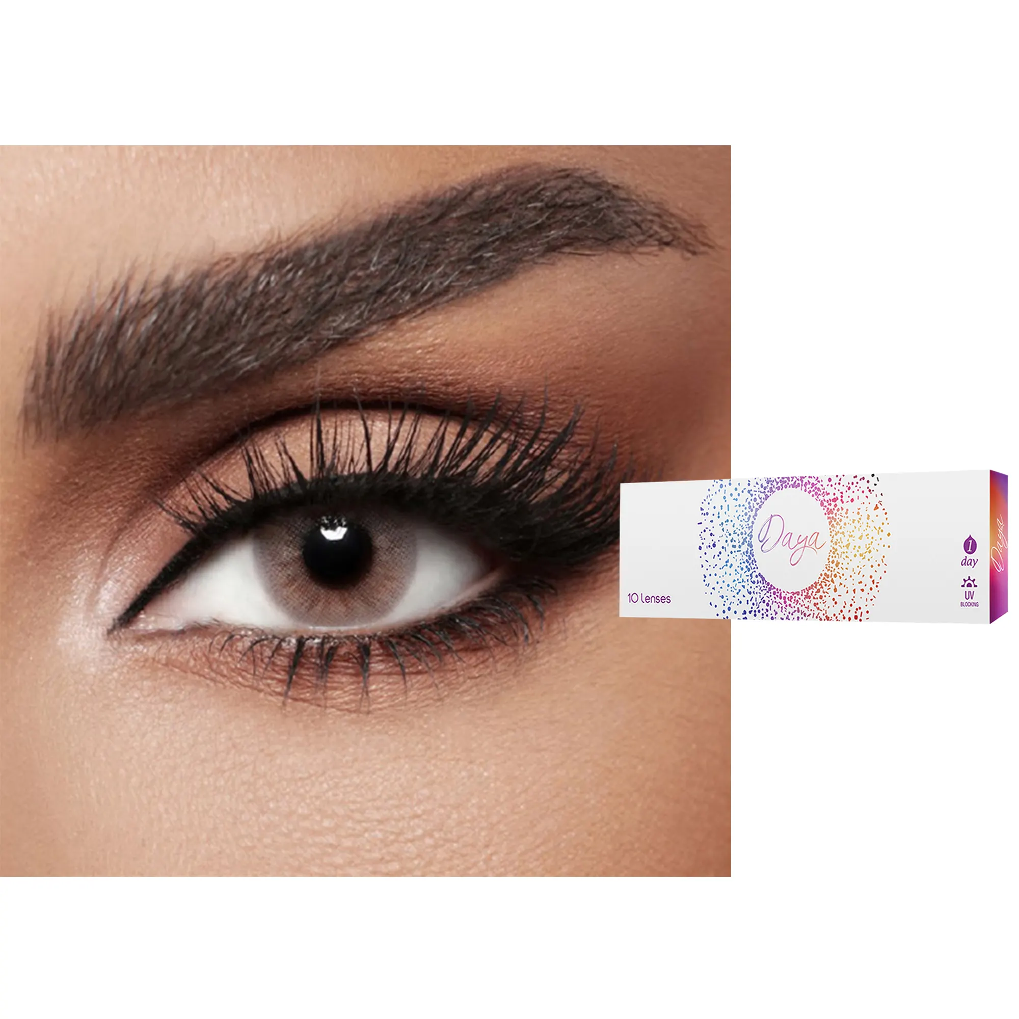 DAYA 1-Day Pecan — 10 Lenses